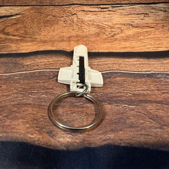 Daffron Data Solutions Key Razor Blade Keychain Vintage Utility Industry - Picture 4 of 8